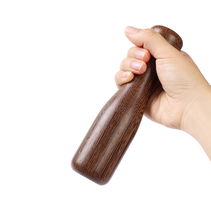 Chicken wing Wood garlic hammer traditional garlic Hammer household garlic pestle garlic hammer roller grinder grinder medicine crushing Walnut