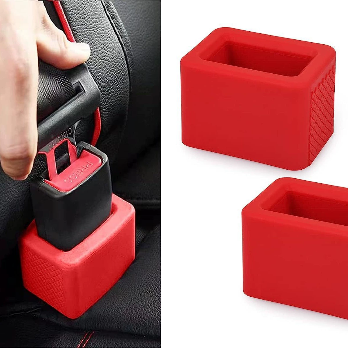 Трансграничный автомобильный ремень безопасности держатель слота держатель силиконовый чехол для защелки чехол