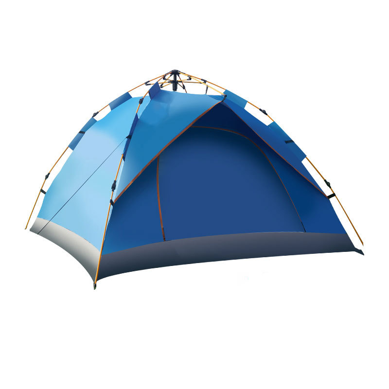 Carpa para exteriores, de apertura rápida, resistente al sol, impermeable, para camping, parque al aire libre, playa, portátil, carpa parasol de camping totalmente automática