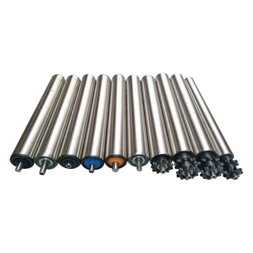 Производители роликов конвейерной ленты беспитный ролик из нержавеющей стали роликовая Звездочка механический передающий ролик без питания