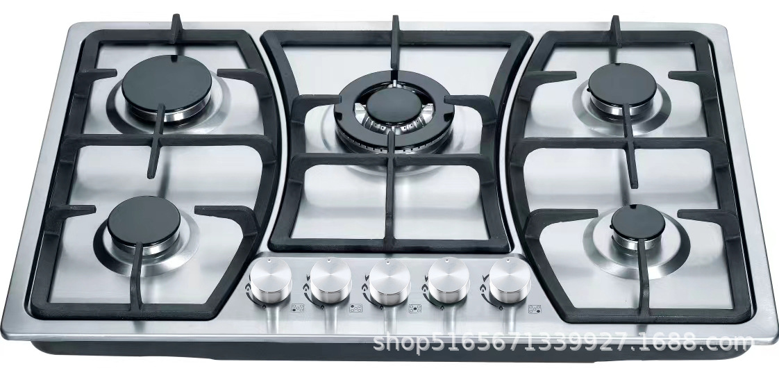 5 horno de gas de cinco ojos horno de gas de acero inoxidable horno de gas de acero inoxidable horno de gas licuado horno de cinco ojos horno de comercio exterior
