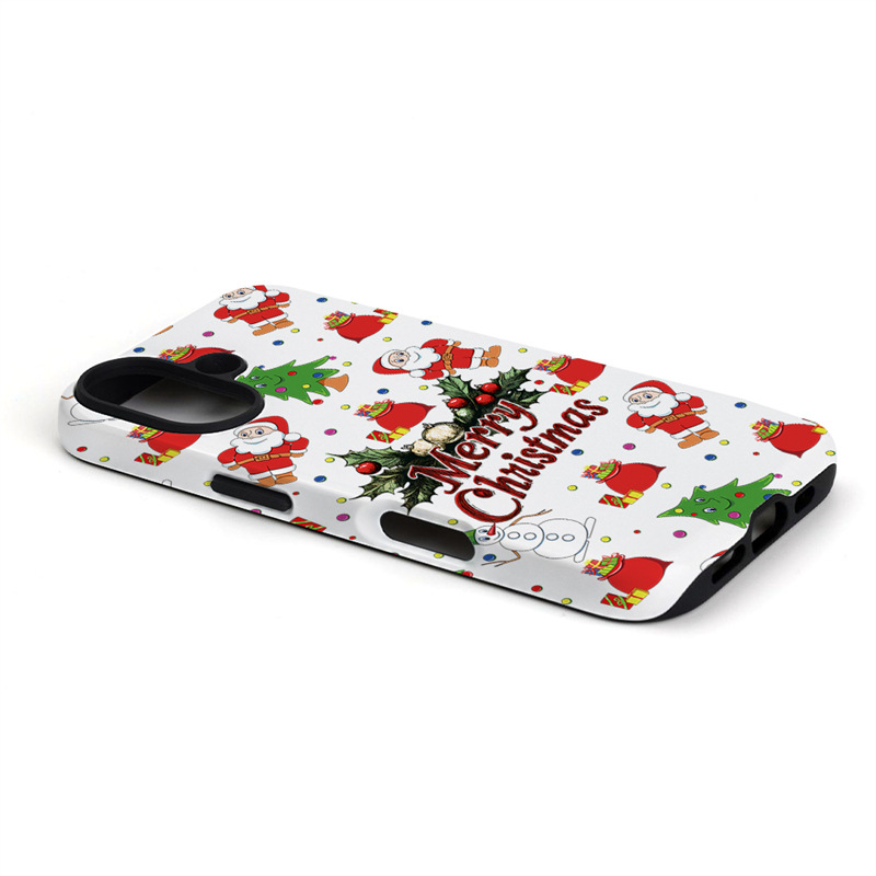 55g Weight iPhone Applicable Brands Phone Cases Classification tpu Material Christmas Tree, Santa Claus, Elk Pattern Cute, Classic Style Style Tpu Christmas Tree Santa Claus Elk Cute Classic Style Phone Cases Phone Accessories 8