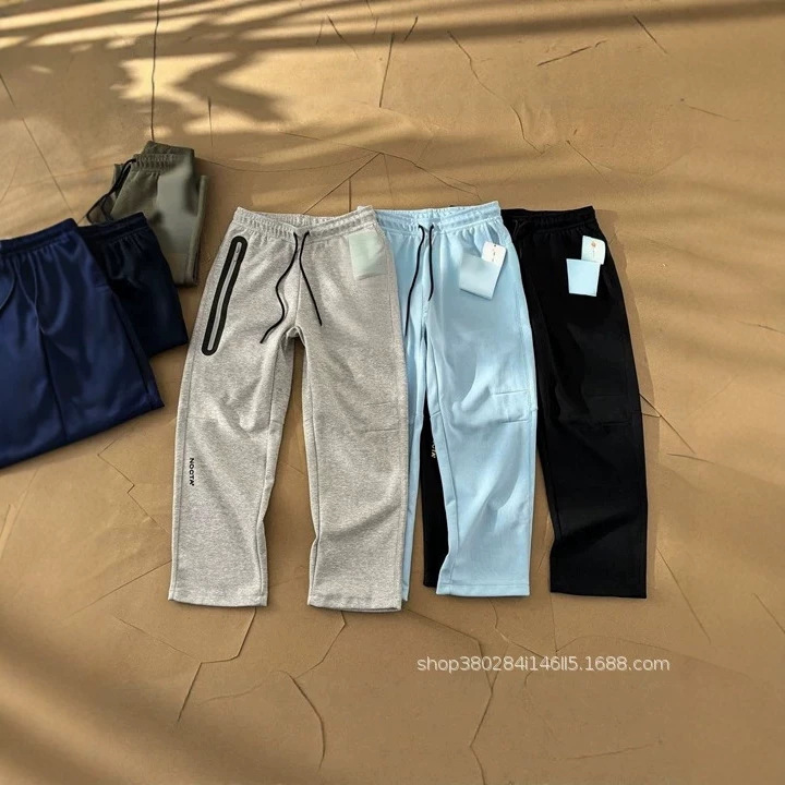 Spring/Autumn Overseas Cross-Border Century Collaboration NOCTA Collaboration Edition Asian Version Sweatpants T-Print Casual Straight-Leg Long Pants