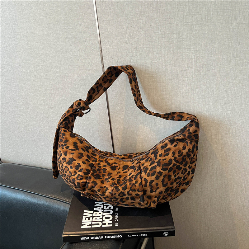 Bolsa de brazo estampada de verano para mujeres 2026 nuevo estilo simple diario ocio versátil bolso de hombro