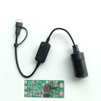 Usbatype-C Port to Car Cigarette Lighter Female Port 5V Boost 12V1A1.5A Car Fan Recorder 18W (Siqaret yandırıcısı) - 035m-ordinary-model-12wmax