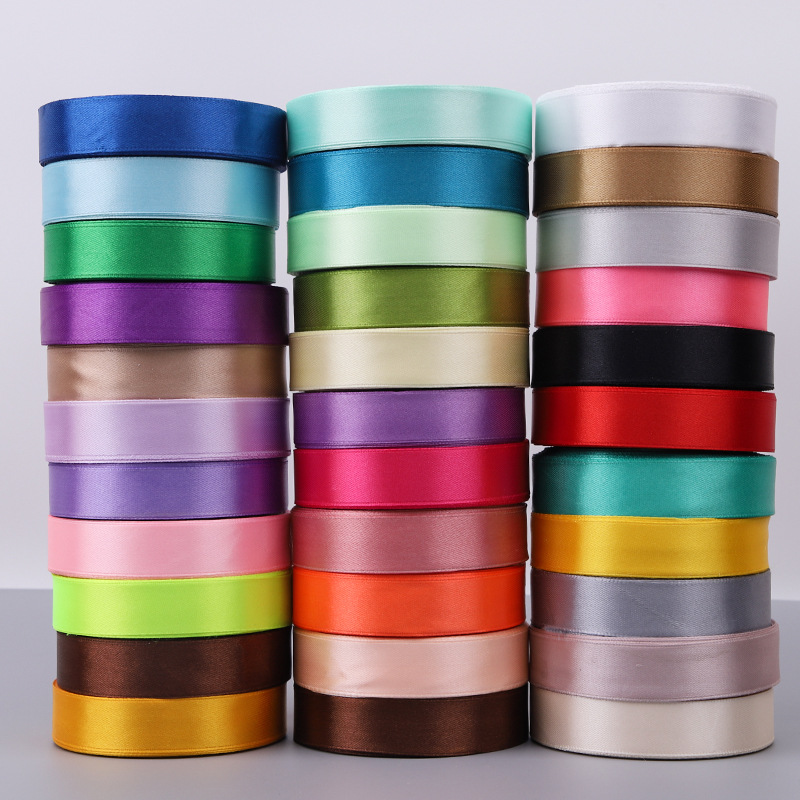 2cm Ribbon Ribbon Ribbon Wedding Cake Decoration Chair Back Gift Packaging Factory Direct Sales Big Discount