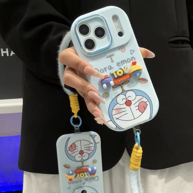 Suitable for Iphone17Promax Greedy Jingle Cat Cartoon Apple 15Plus Creative All-Inclusive Anti-Fall 11