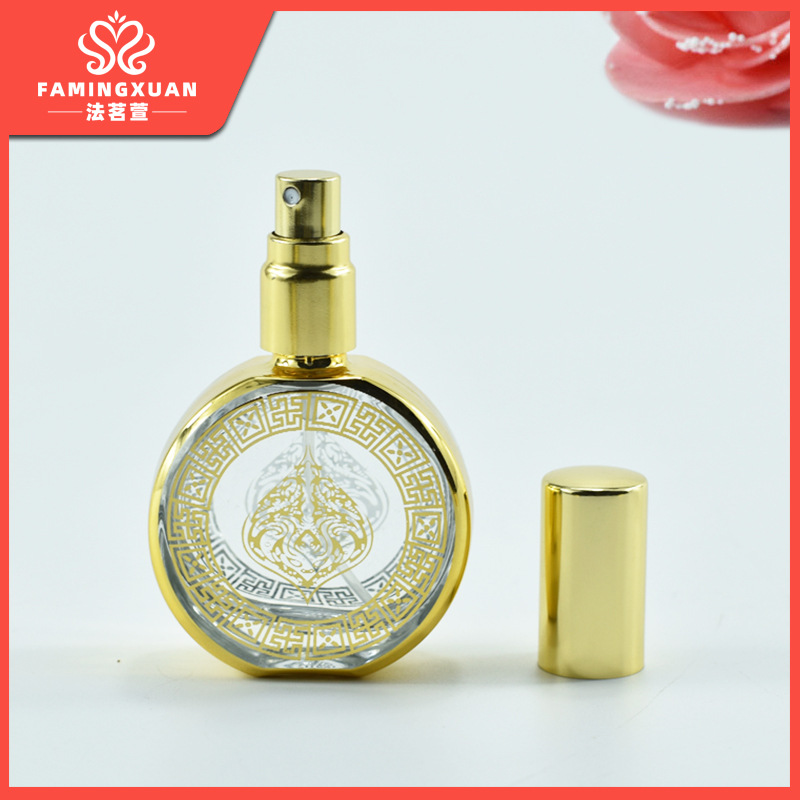 Faimingxuan sub-embalaje botella vacía botella de vidrio botella de perfume a granel 20ML giling spray de vidrio perfume botella vacía