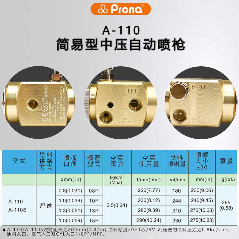 Proną�屦��A-110������������ѹ�Զ���ǹ����Ϳ�ϻ���������ǹ