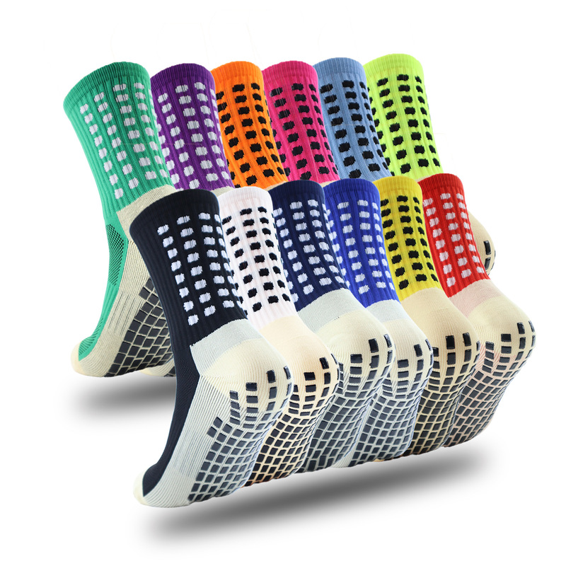 Dispensing socks non-slip football socks mid-calf long thickened sweat-absorbent wear-resistant towel bottom sports socks factory direct supply