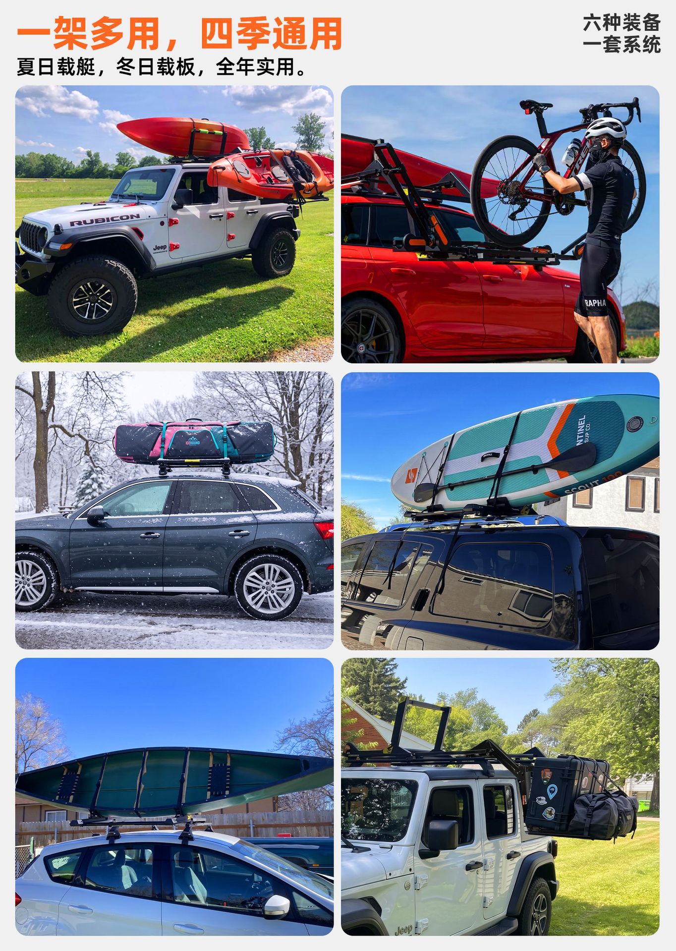 Roof rack lift loading rack for SUVs, pickups, and RVs, hydraulic assist lift with 100-pound load capacity, cross-border bestseller