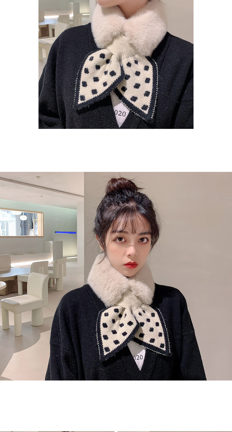 围巾韩系氛围感