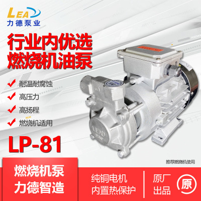不锈钢燃烧机高压泵LP-81 锅炉给水泵 高温高压泵 LEADPUMP|ms