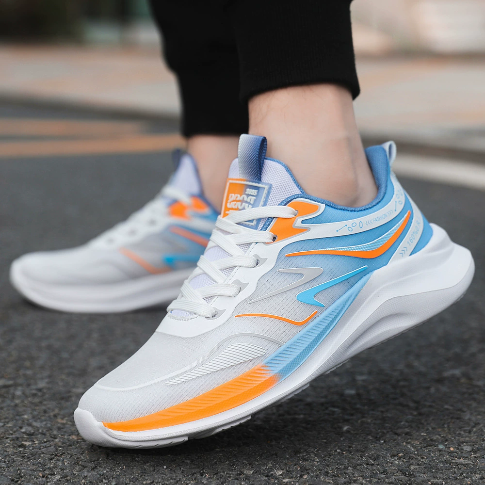 Новые мужчины и женщины с холодной клейкой обувью рыбная сетка лапша дышащая повседневная спортивная обувь легкая мягкая подошва беговая обувь приливная обувь мужская