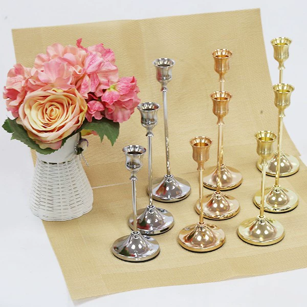 Кросс-бордерная candlesticks модель комнаты свадебные реквизит светлая роскошь европейская романтическая свеча на обеденном столе творчество настольный декор