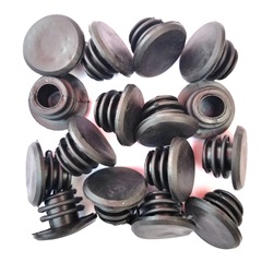 Bicycle handlebar plug, mountain bike rubber handlebar plug, locked handlebar plug, handlebar plug, rubber plug plug