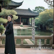 女禅修居士服衣高端不透明僧服男女款台湾麻法会诵经佛衣僧服春夏
