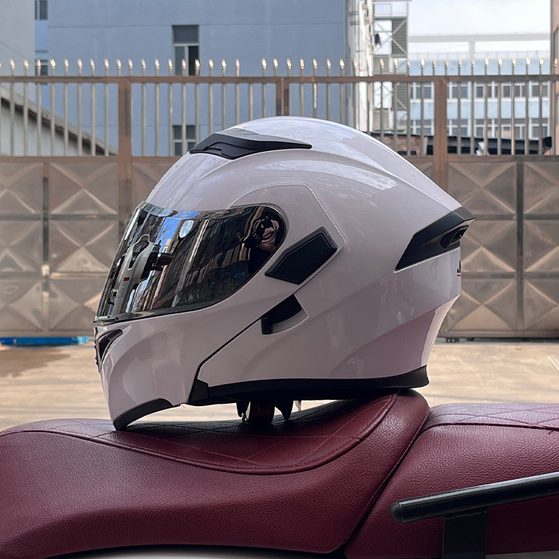 JIEKAI 3C certificado casco de motocicleta para hombres y mujeres casco completo de motocicleta casco de exposición Bluetooth casco de coche eléctrico
