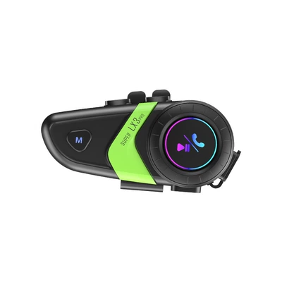 Headset Wireless 5.4 – Motorcycle Helmet Headset - lx3-upgraded-green