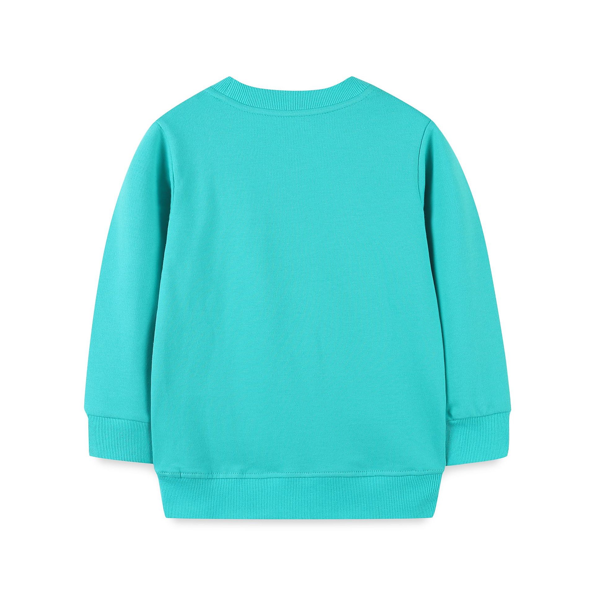 Suministro transfronterizo de sudaderas nuevas de otoño para niñas, estilo europeo y americano, jerseys bordados de manga larga para niños pequeños, dropshipping de una sola pieza