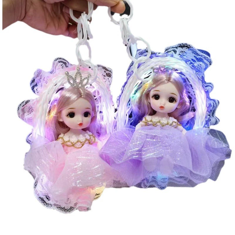 Корзина, светящаяся кукла, фонарик, игрушка, мигающий свет, русалка, подвесная корзина, подарок на день рождения