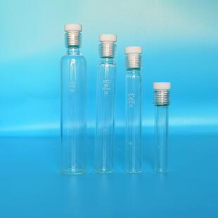 Thick-Walled Pressure-Resistant Bottle, Screw-Top Pressure-Resistant Bottle, Colorimetric Tube, Glass Flats-Bottomed Total Phosphorus and Nitrogen Pressure-Resistant Tube, Ptfe Plug Reaction Test Tube
