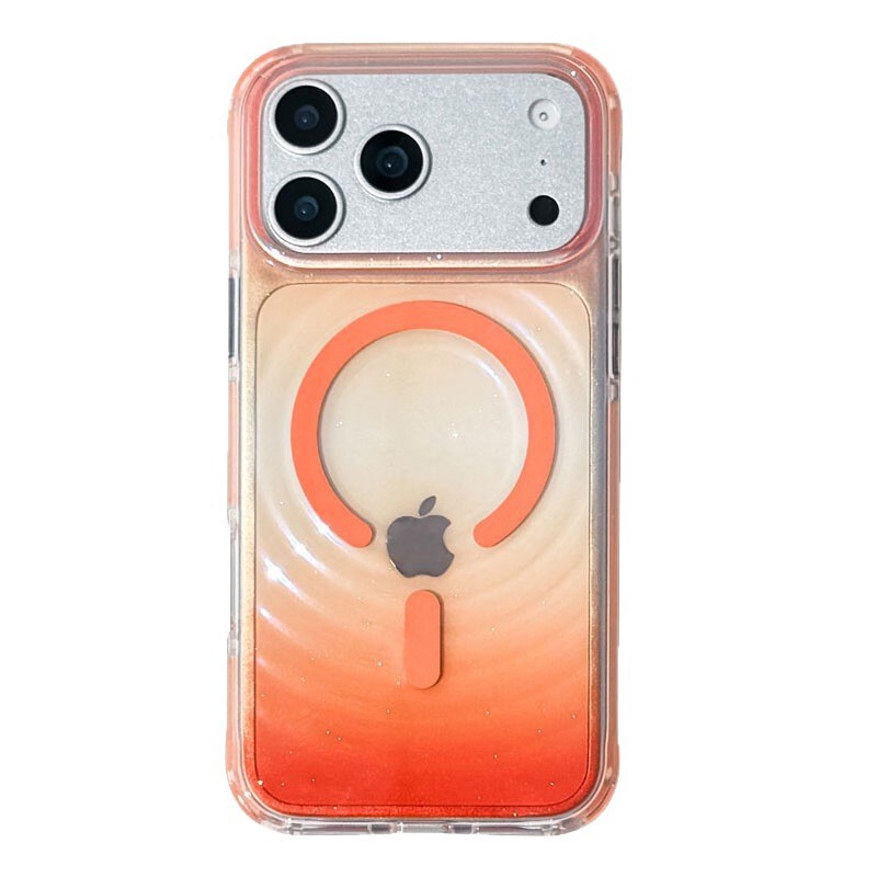 Halo Crystal Clear Gradient Anti-Collision Mobile Phone Case Suitable for Apple 14-17Iphone17Promax Mobile Phone Protective Case Halo Crystal Clear Gradient Anti-Collision Mobile Phone Case Suitable for Apple 14-17Iphone17Promax Mobile Phone Protective Case