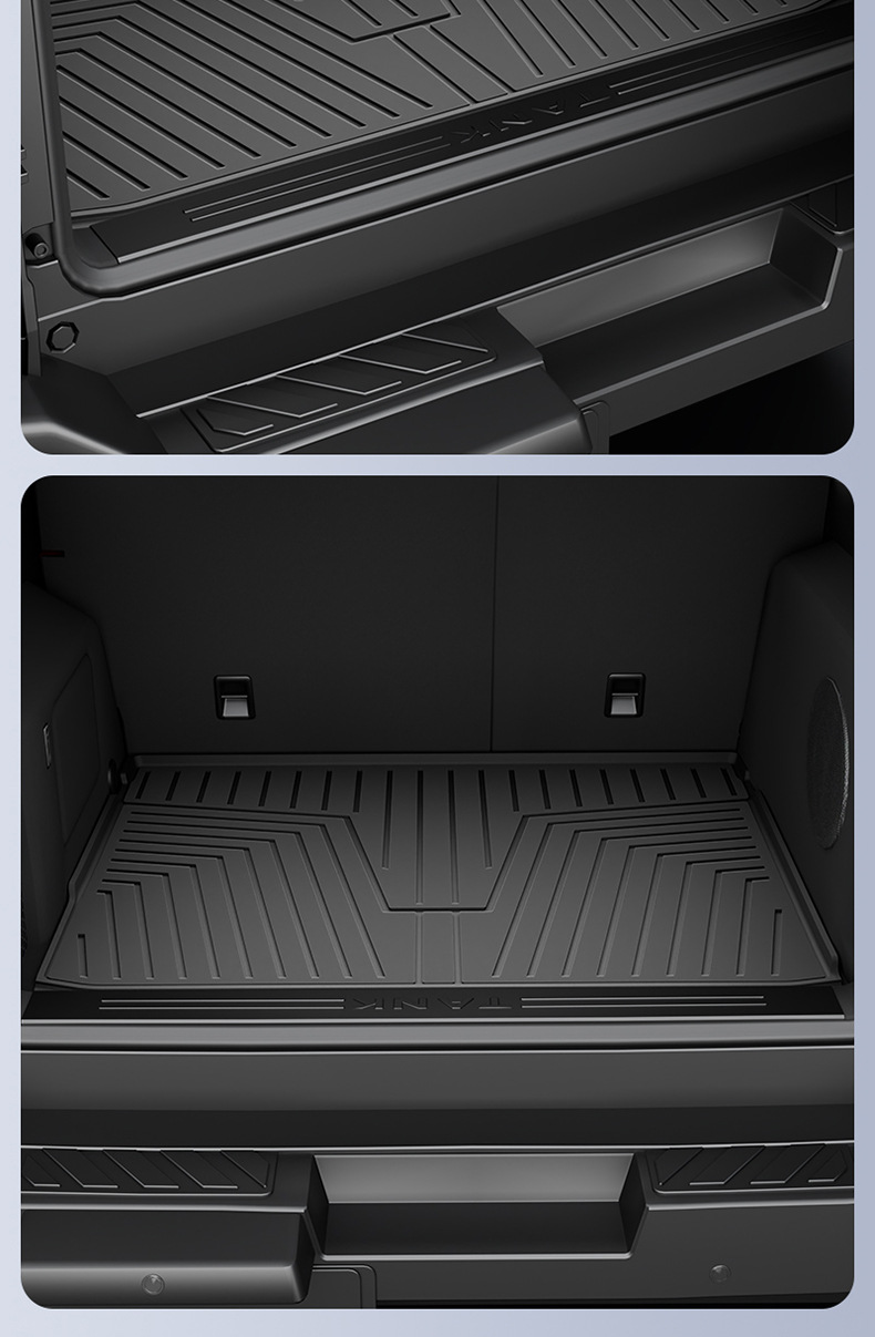 Suitable for Tank 300 New Energy 400 500 Special Vehicles, Tpe Car Trunk Mat Interior Accessories