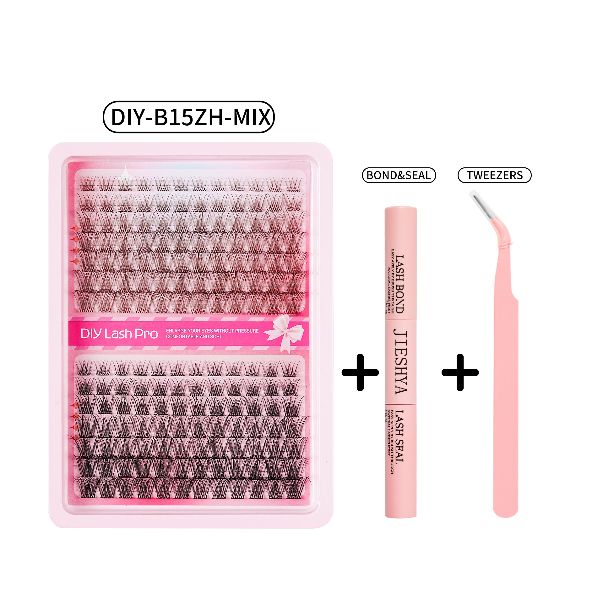 DIY lash cluster ресницы европейские и американские 18 мм кластерные ресницы