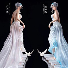 二次元アニメーションフィギュア卸売ゴーストソードシリーズアイスプリンセスハイチンスモークリターン大規模フィギュアモデル装飾品