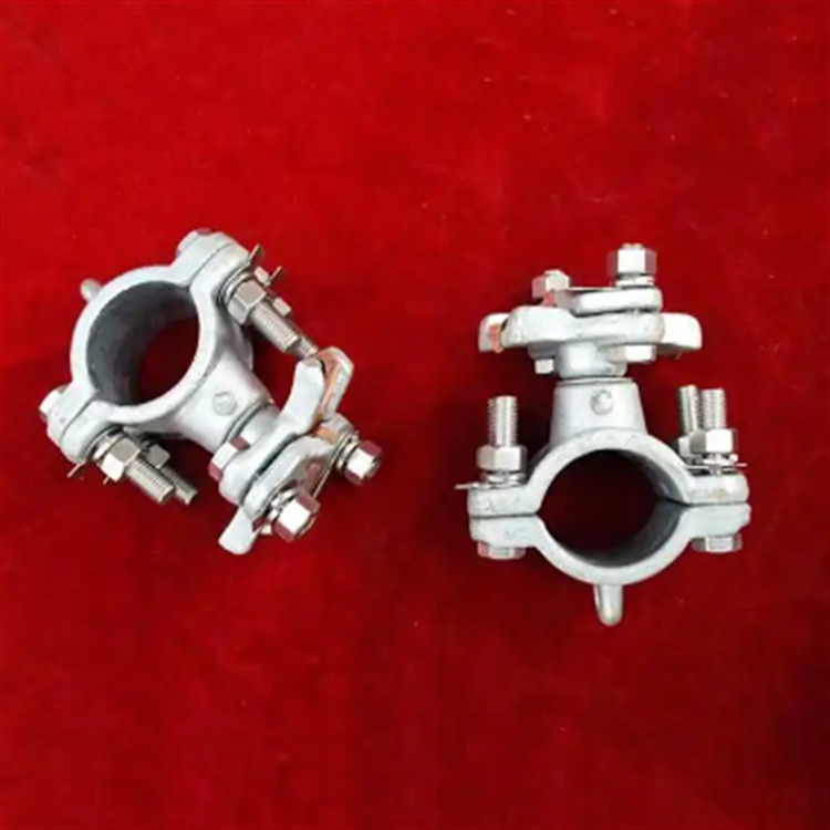 Electrificación del dispositivo de soporte de brazo de muñeca plana para acessorios de metal de red de contacto ferroviaria galvanizado en caliente de una sola ranura de soporte de cable