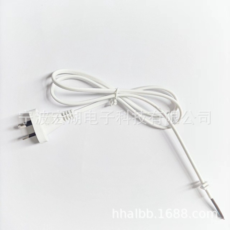 SAA认证插头 澳大利亚插头 澳标插头电源线 2芯澳插插头电源线