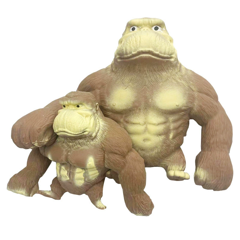 Игрушка, слизь, новая коллекция, (Физика), шимпанзе, антистресс
