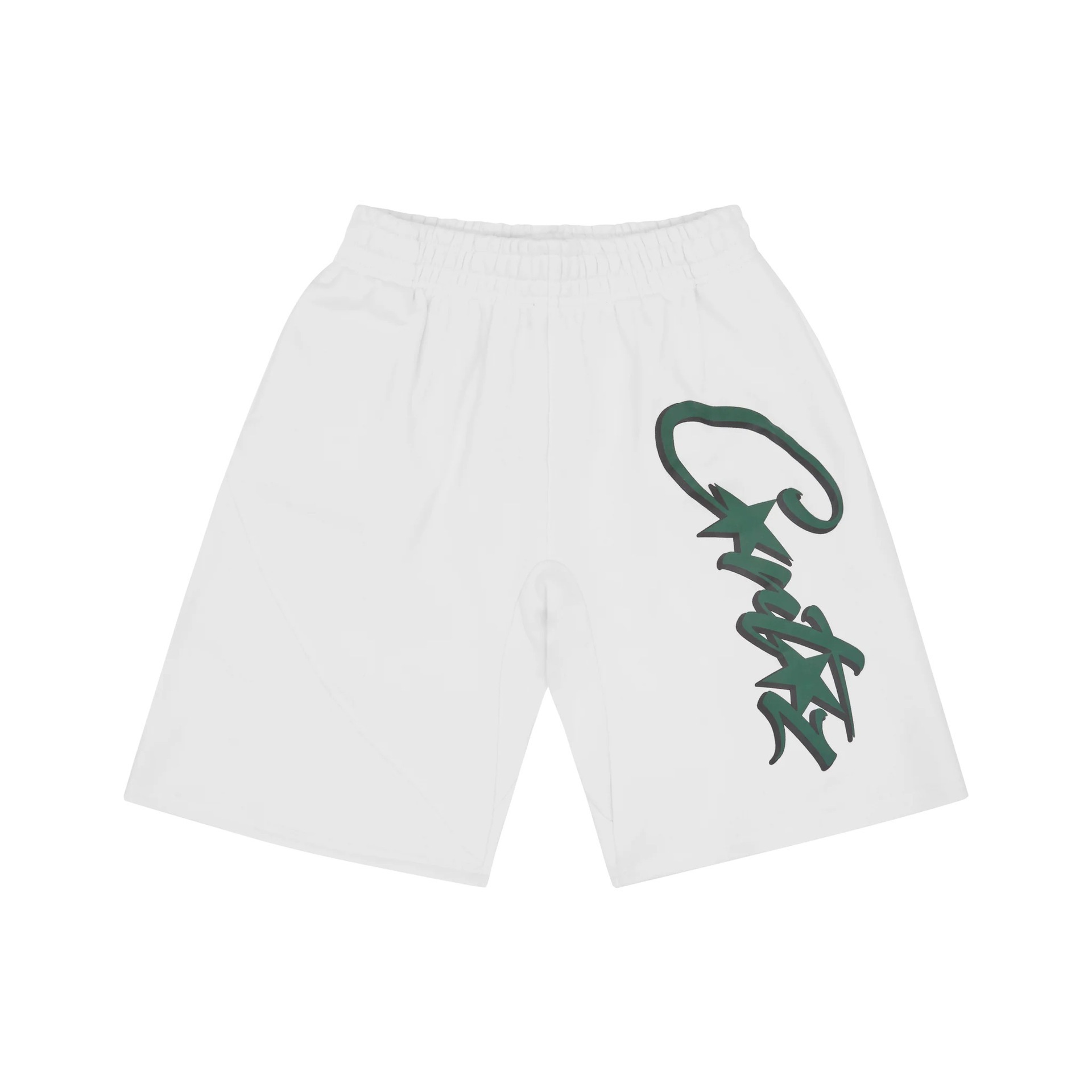 Corteiz American Street Hip Hop Print Knitting Shorts Pantalones de guardia de cinco puntos sueltos de verano de marca de moda para hombres