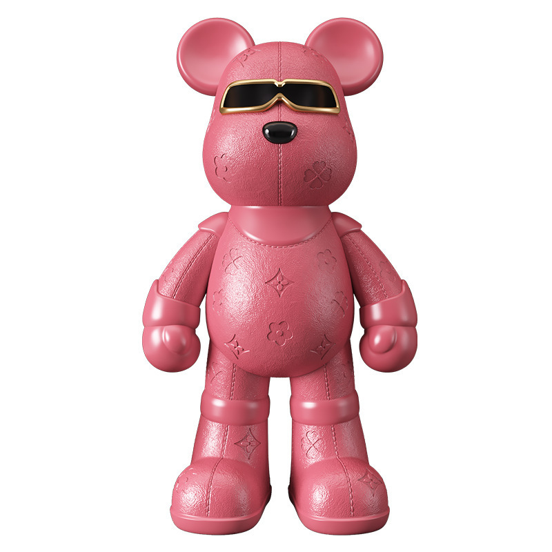 Pwen Violent Bear 大型床置き装飾品リビングルームテレビキャビネットの隣の家の装飾新築祝いギフトライト高級|undefined