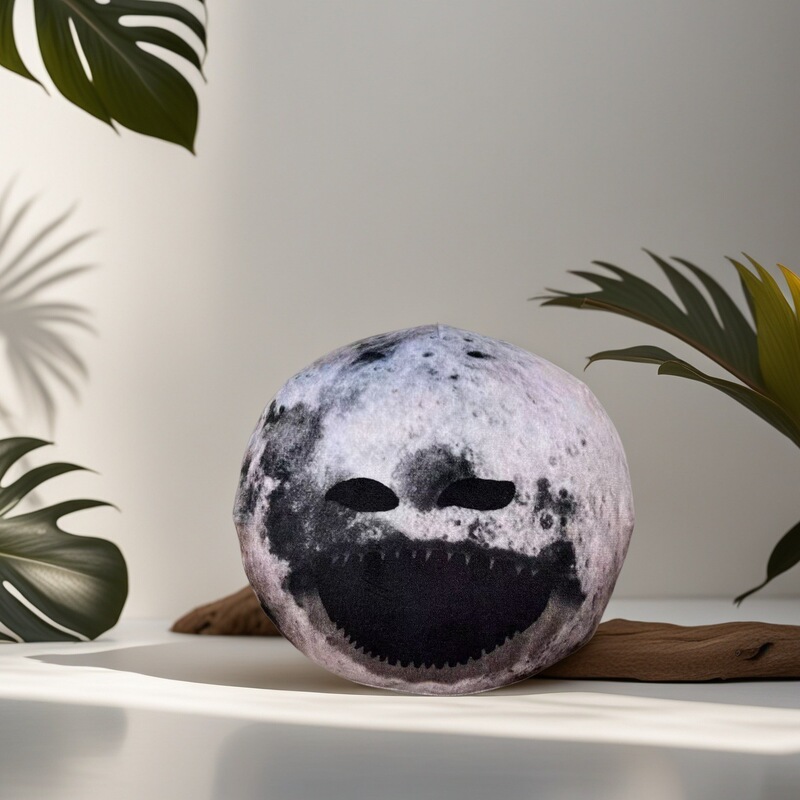 跨境新款月亮醒了 The Moon Woke Up动画周边玩偶毛绒玩具公仔|undefined