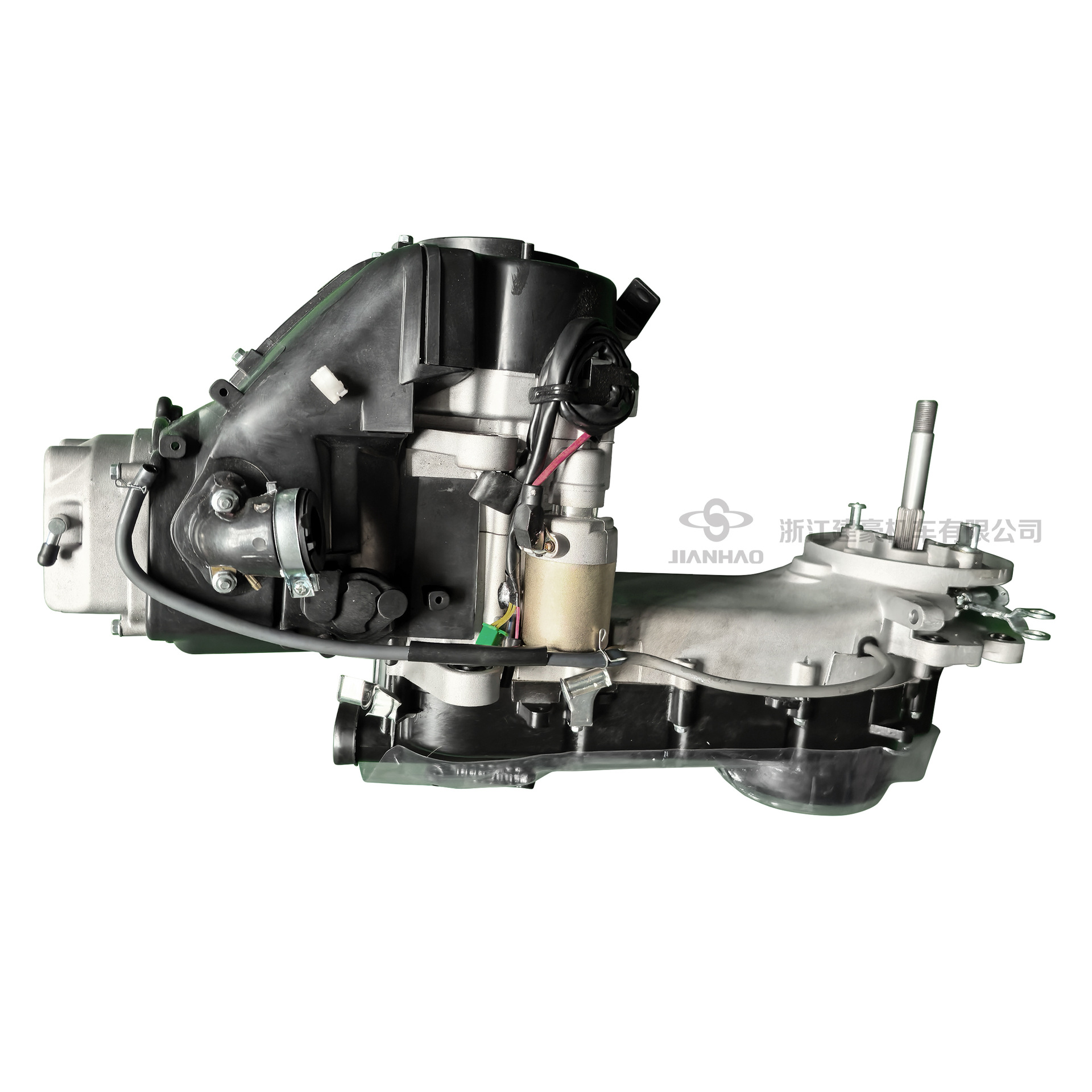 Двигатель в сборе для скутера GY6-163 Jianhao 200cc