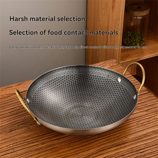 Household Alcohol Stove Small Hot Pot Set Dry Pot Cookware Special Tableware Special Pot for Burning Solid Alcohol Pot Hot Pot