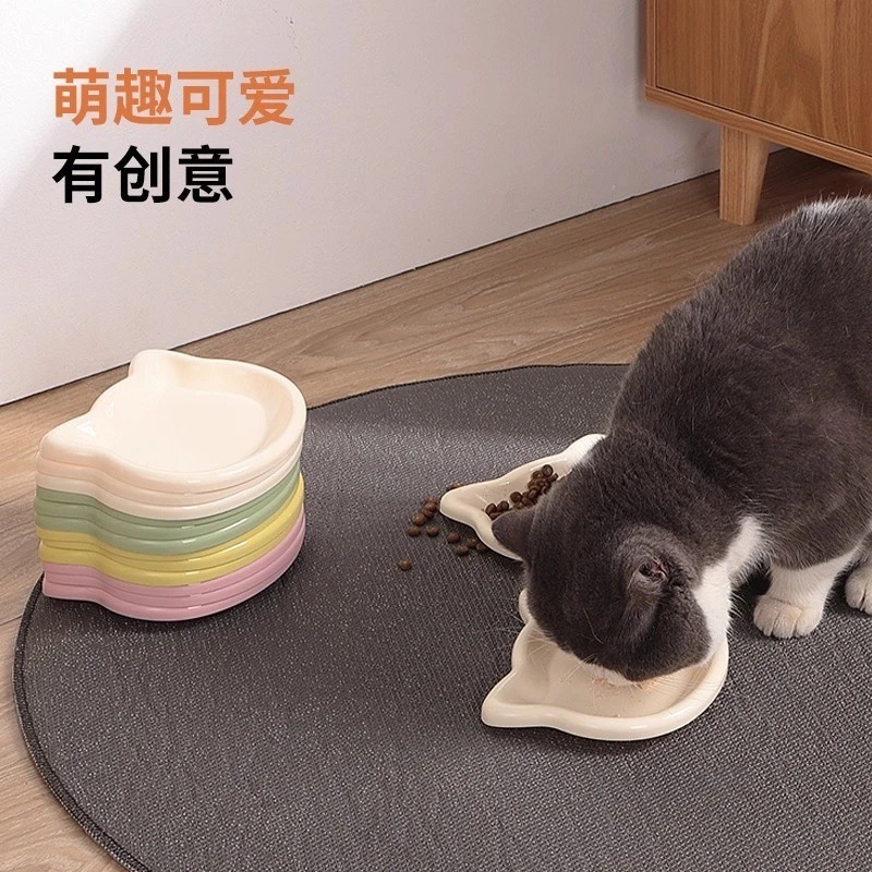 【新人专享0.01元】宠物盘塑料碟子猫咪冻干罐头猫粮盘小熊盘罐头|undefined