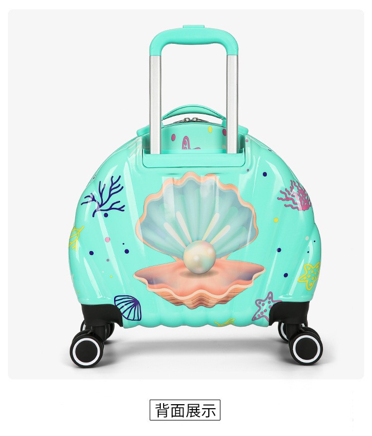Nuevos niños de dibujos animados equipaje Shell madre bolsa trolley gran capacidad universal rueda maleta fábrica al por mayor