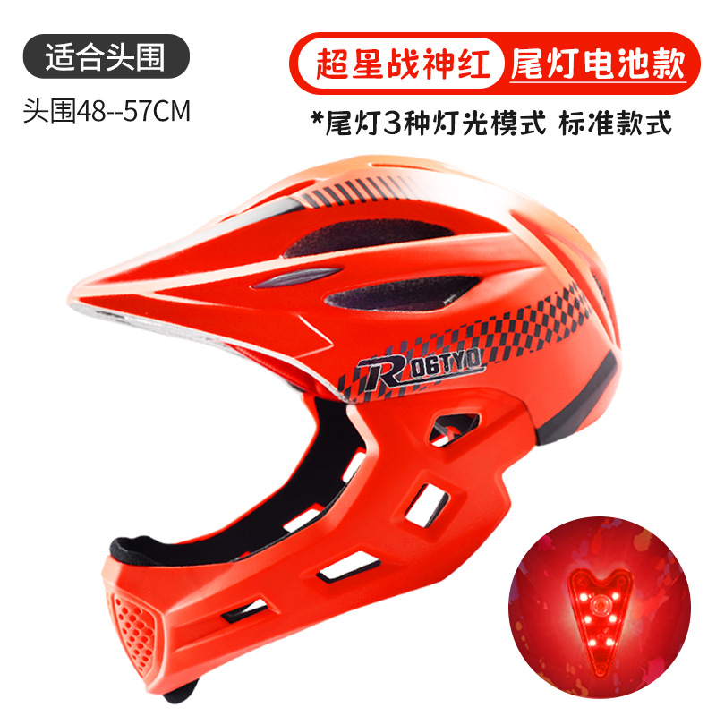 Casco de bicicleta de equilibrio para niños, casco completo, patinaje, sombrero, equipo de montaje, protector, cascos para niños y niñas