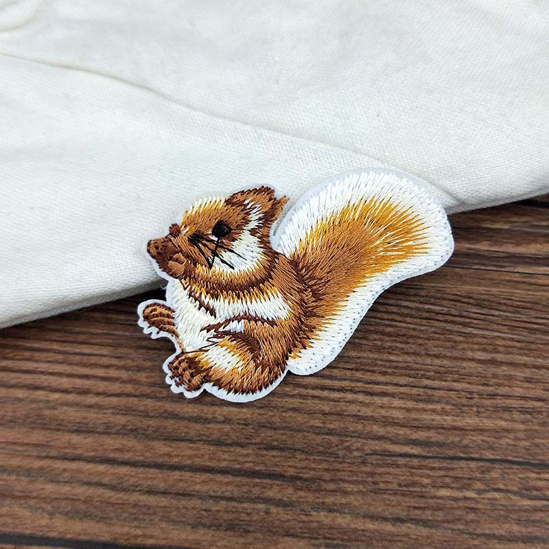 Bordado de la computadora logo bordado animal ropa parche tela decoración reparación planchado calcomanías accesorios de ropa