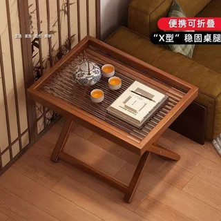 沙发小边几可折叠客厅非实木茶几家用边桌卧室床头置物架阳台桌子