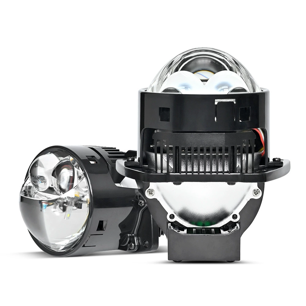 Headlights with laser, directional bulb, 70W, high power, 3 inch