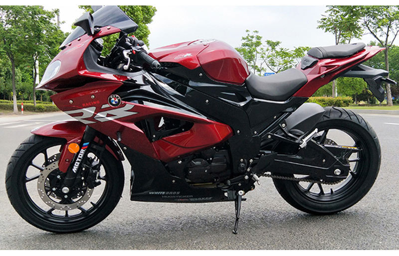 Baodiao Rr Large-Displacement Motorcycle Sports Car, Dual R400Cc Water-Cooled Road Racing Heavy Motorcycle, Fuel Vehicle Can Be Registered