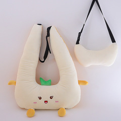 車載睡覺抱枕枕頭兩用絨透氣夏汽車大人成人兒童水洗靠枕車內用品