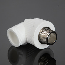 PPR接头20X1/2 直接弯头三通 内丝直接外牙闷头直接丝口水管管件