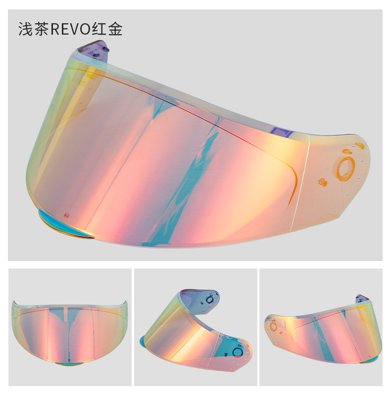 Soman Motorcycle Helmet Lens Is Suitable for Soman-F2 Model Helmet Lens Motorcycle Sun Protection High-Definition Lens