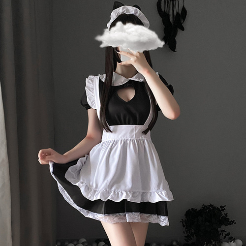 Sexy lingerie two-dimensional sexy maid role-playing Lolita maid suit cosplay uniform temptation