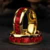 Golden ring stainless steel, 8mm
